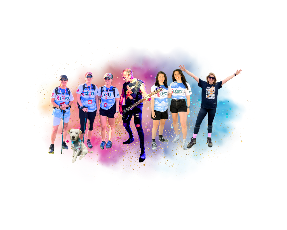 People fundrasing for PTSD UK